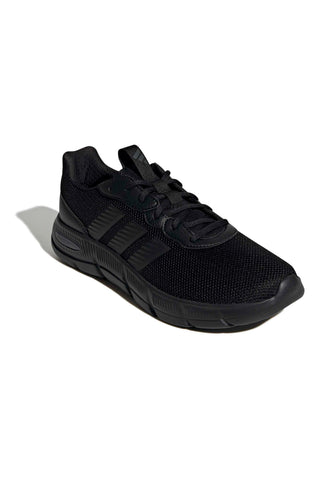 Schwarze Sneaker aus der Walking-Kollektion Adidas Cloudfoam Flex Laces