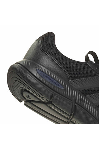 Schwarze Sneaker aus der Walking-Kollektion Adidas Cloudfoam Flex Laces