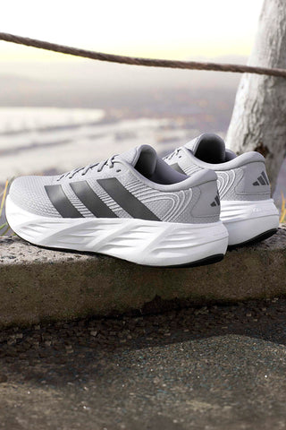 Scarpe da running grigie con dettagli neri Adidas Galaxy 8 M