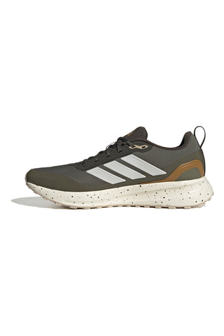 Scarpe da trail running verde militare water repellent con soletta Ortholite Adidas Runfalcon 5 Tr