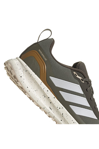 Scarpe da trail running verde militare water repellent con soletta Ortholite Adidas Runfalcon 5 Tr