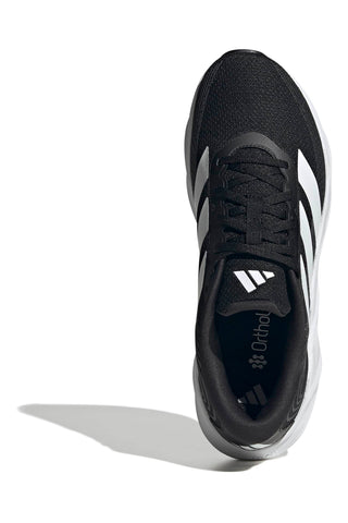 Scarpe da walking/jogging nere e bianche con Cloudfoam e Ortholite Adidas Galaxy 8 M