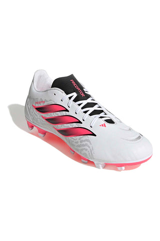 Scarpe da Calcio Bianche e Rosa Adidas Predator Club FG/MG