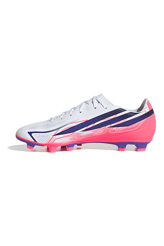 Scarpe da calcio bianche fucsia Adidas Hyperfast Club Fg/mG