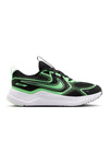 Schwarze und grüne Nike Cosmic Runner Sneaker