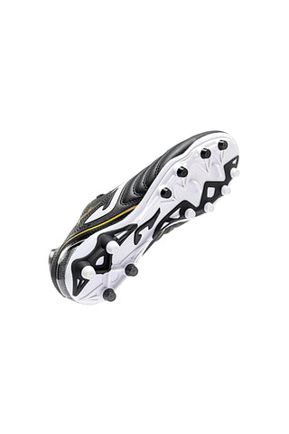 Scarpe da calcio nere con dettagli bianchi e oro Joma AGUW2601FG
