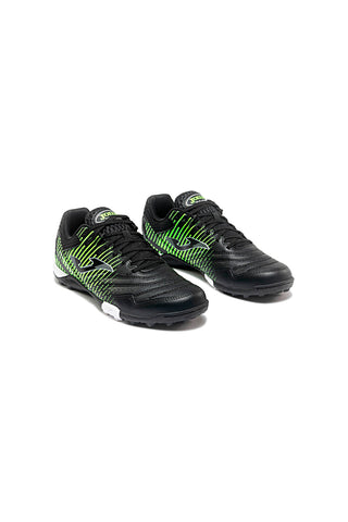 Scarpe da calcetto nere e verdi fluo Joma Maxima W2601TF