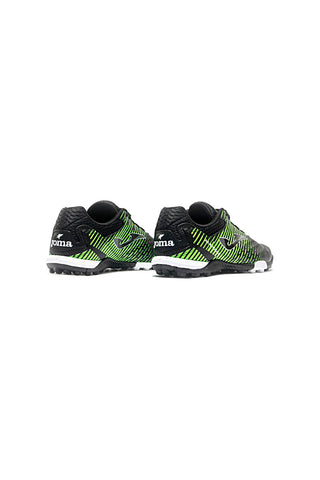 Scarpe da calcetto nere e verdi fluo Joma Maxima W2601TF