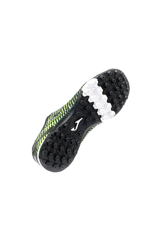 Scarpe da calcetto nere e verdi fluo Joma Maxima W2601TF