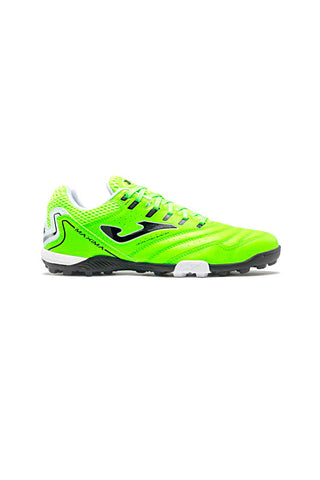 Scarpe da calcetto giallo fluo con dettagli neri e bianchi Joma MAXW2611TF