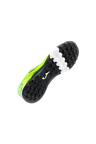 Scarpe da calcetto giallo fluo con dettagli neri e bianchi Joma MAXW2611TF