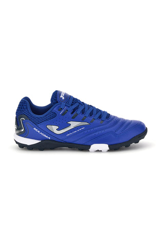 Blaue Hallenfußballschuhe mit Turf-Sohle von Joma Maxima MAXW2604TF