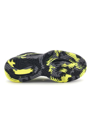 Scarpe da basket nere con dettagli giallo fluo Joma BKBUZZW2601
