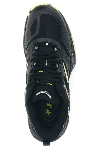 Scarpe da basket nere con dettagli giallo fluo Joma BKBUZZW2601