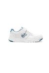 Sneakers bianche con dettagli azzurri e chiusura a strappo Joma WHARW2605