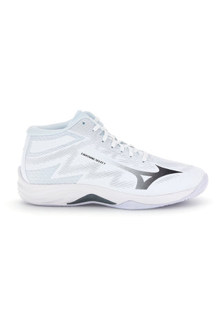 Weiße Volleyballschuhe mit hohem Schaft und Mesh-Obermaterial: Mizuno Lightning Select Mid