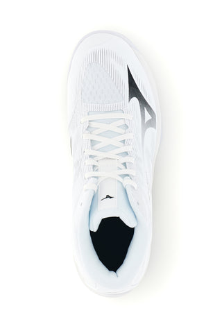 Weiße Volleyballschuhe mit hohem Schaft und Mesh-Obermaterial: Mizuno Lightning Select Mid