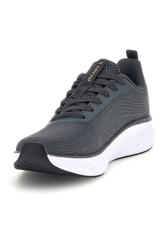Scarpe da walking grigie in mesh con logo laterale Lotto SpeedRide 900 III S