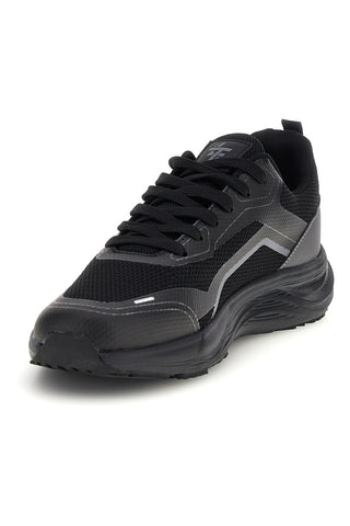 Schwarze Sneaker mit grauen Details 2t2l BK26WTZ15