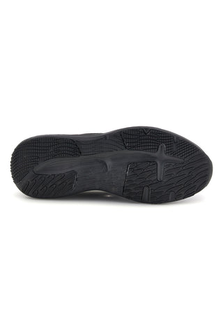Schwarze Sneaker mit grauen Details 2t2l BK26WTZ15