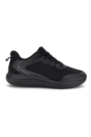 Schwarze Sneaker mit Ton-in-Ton-Details 2t2l BK26WTZ18