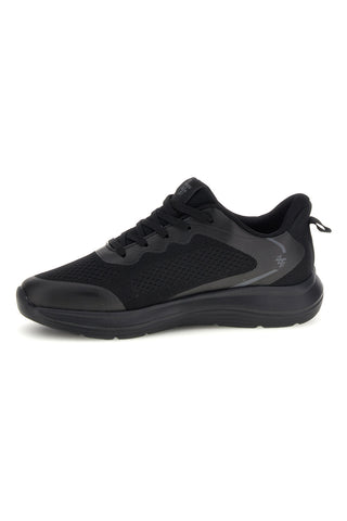 Schwarze Sneaker mit Ton-in-Ton-Details 2t2l BK26WTZ18
