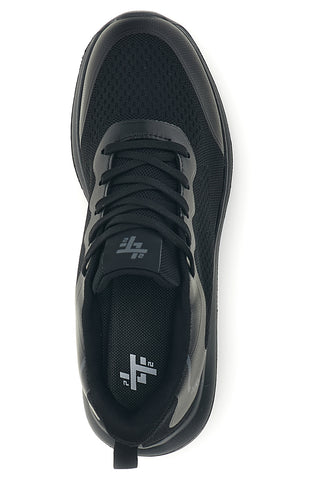 Schwarze Sneaker mit Ton-in-Ton-Details 2t2l BK26WTZ18