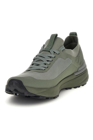 Grüne Sneaker mit Ton-in-Ton-Details 2t2l Premium YH25318