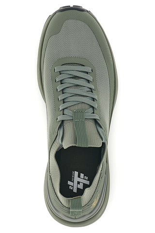Grüne Sneaker mit Ton-in-Ton-Details 2t2l Premium YH25318