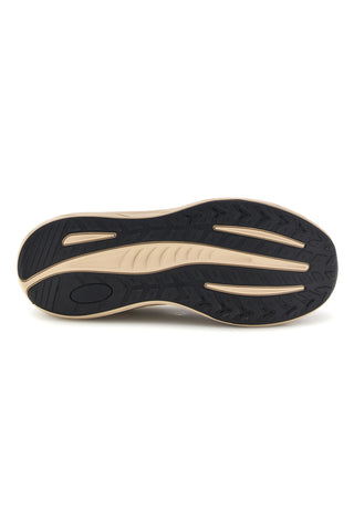 Beigefarbene Sneaker mit profilierter Sohle 2t2l Premium BS2618