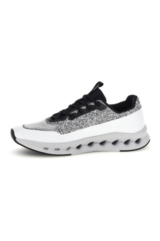 Weiße Sneaker mit schwarzen Details 2t2l Premium YH25231