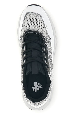 Weiße Sneaker mit schwarzen Details 2t2l Premium YH25231