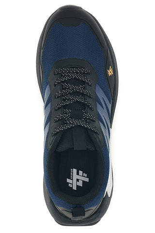 Blaue Sneaker mit schwarzen Details 2t2l Premium YH24157