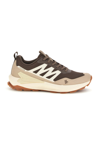 Braune Sneaker mit beigen Details 2t2l Premium YH24157