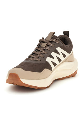 Braune Sneaker mit beigen Details 2t2l Premium YH24157