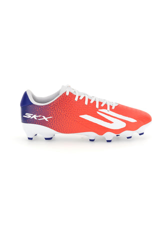Scarpe da calcio arancio e blu con tacchetti Skechers Skx 2 Club Mg