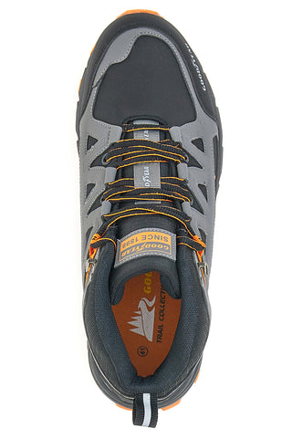 Scarponcino da Trekking Grigio e Arancio Goodyear 21017