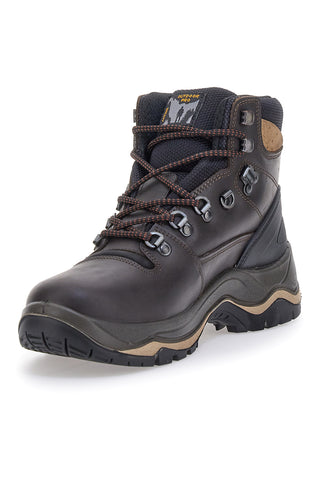 Braune Trekkingstiefel Track Down 11205