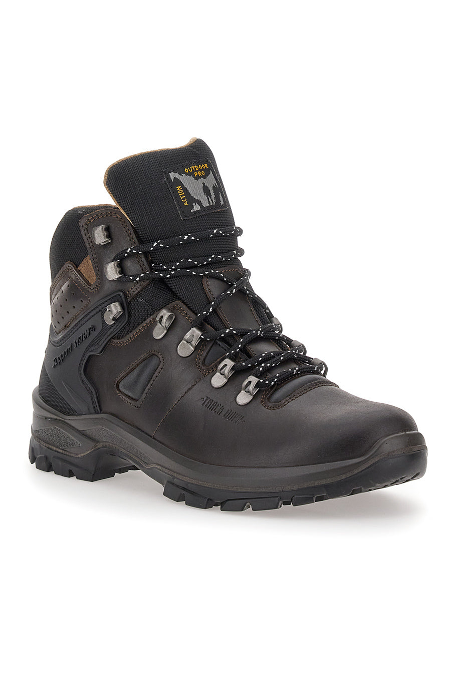 Scarponcino Trekking Gritex Marrone - Pelle Ingrasata, Supporto Caviglia, Suola Antiscivolo