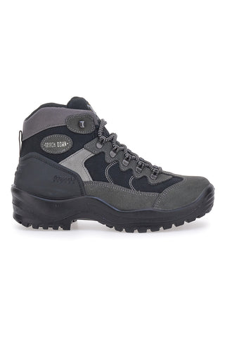TRACK DOWN grauer Trekkingstiefel 10694s54