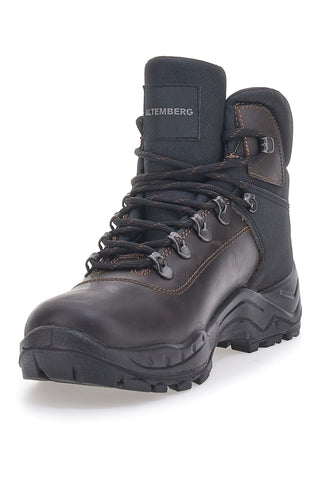 Braune wasserdichte Trekkingstiefel mit Seitenverstärkungen Altemberg 135161