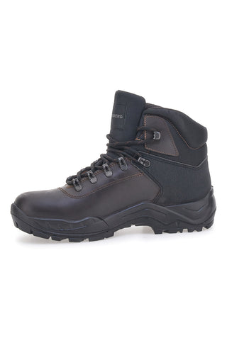 Braune wasserdichte Trekkingstiefel mit Seitenverstärkungen Altemberg 135161