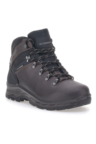 Scarponcini trekking marroni impermeabili con collo imbottito Altemberg 137742
