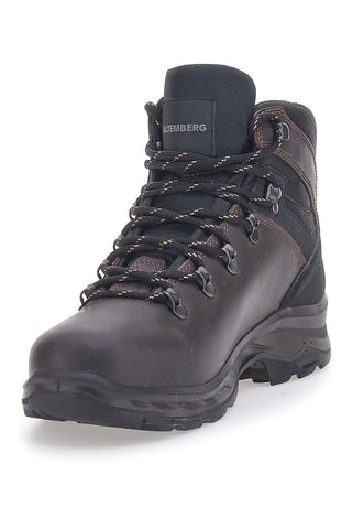 Scarponcini trekking marroni impermeabili con collo imbottito Altemberg 137742