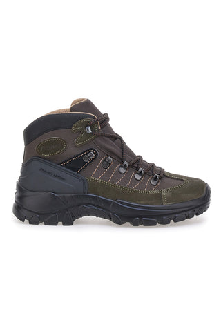 Track Down 13342S36 Army Green Trekking Boots with Tread Sole