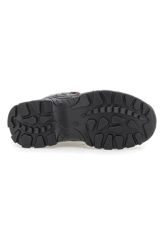 Scarponcini da trekking grigi con dettagli fucsia e suola carrarmato Track down 13342S41