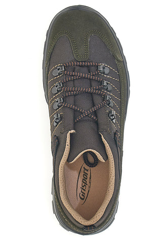 Scarpe da trekking verde militare con suola carrarmato Track down 13358S34