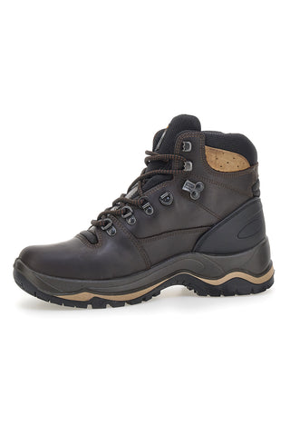 Braune Trekkingstiefel mit Vibram Track Down Sohle 11205P150G