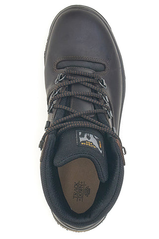 Braune Trekkingstiefel mit Vibram Track Down Sohle 11205P150G