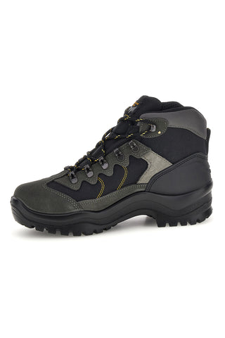 Scarponcini da trekking grigi e neri con support system Track down 10694S12